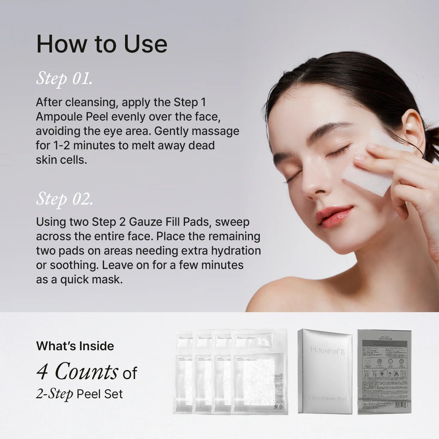 House of B Glutathione Peel