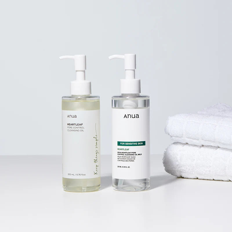 Anua Heartleaf Pore Control Cleansing Oil Mild - gentle cleansing oil 200ml