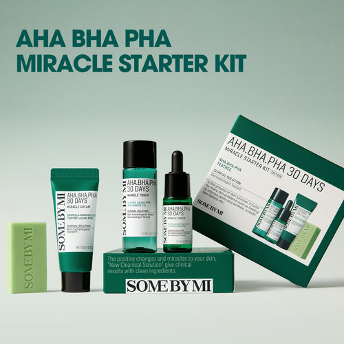 Some By Mi Aha Bha Pha 30 Days Miracle Starter Kit - 4-osaline stardikomplekt