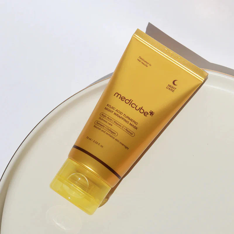 Medicube Kojic Acid Turmeric Overnight Wrapping Mask, 75ml
