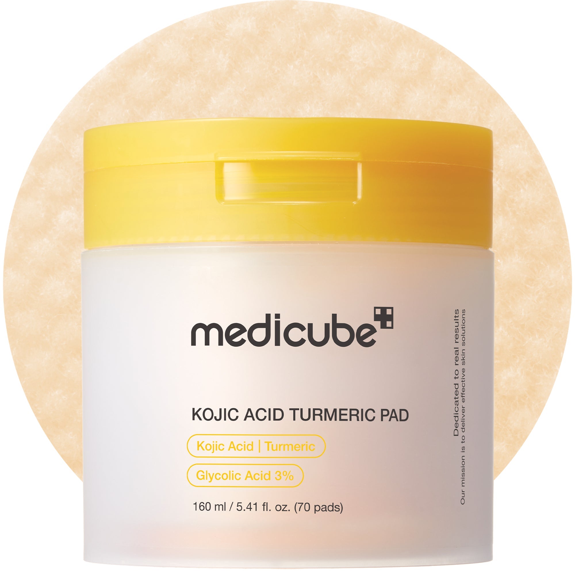 Medicube Kojic Acid Turmeric Toner Pad – toonikupadjad pigmendilaikudele 70tk