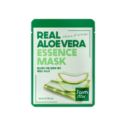Farmstay Real Aloe Vera Essence Mask aaloe ekstraktiga kangasmask, 23ml