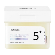 Numbuzin No. 5 Glutathione C Film Pad увлажняющие пэды для лица, 70 шт