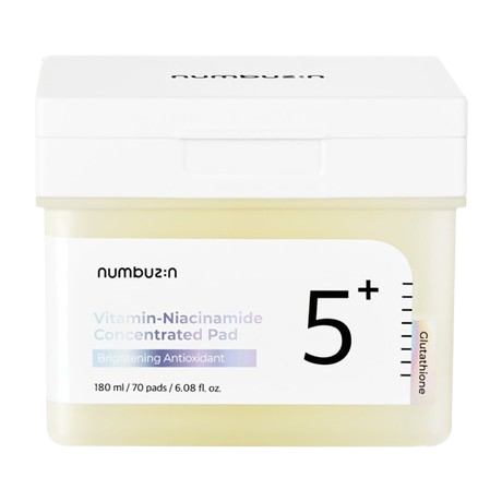Numbuzin No. 5 Glutathione C Film Pad niisutavad näopadjad, 70tk