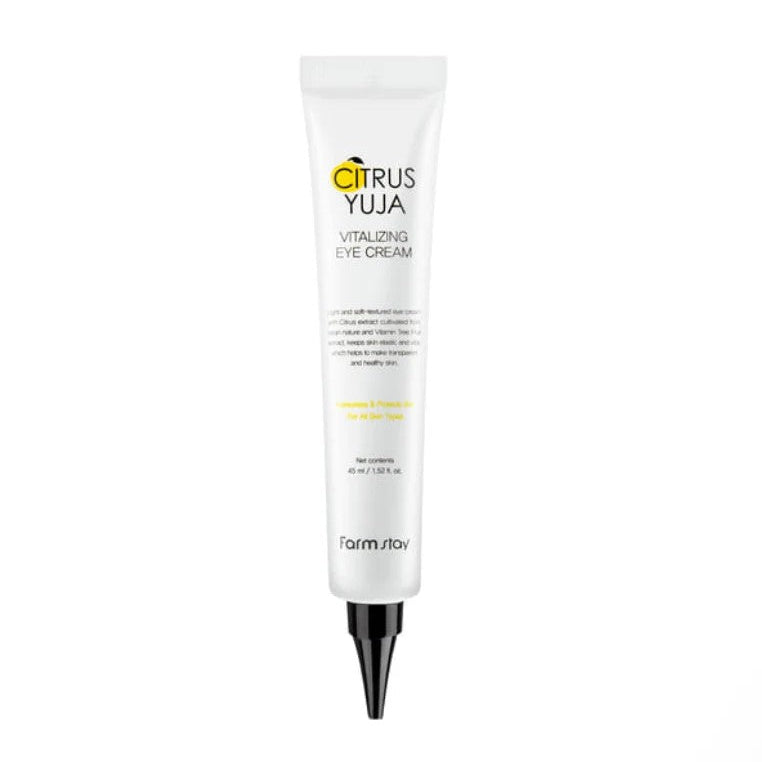 Farmstay Citrus Yuja Vitalizing Eye Cream silmakreem yuzu ekstraktiga