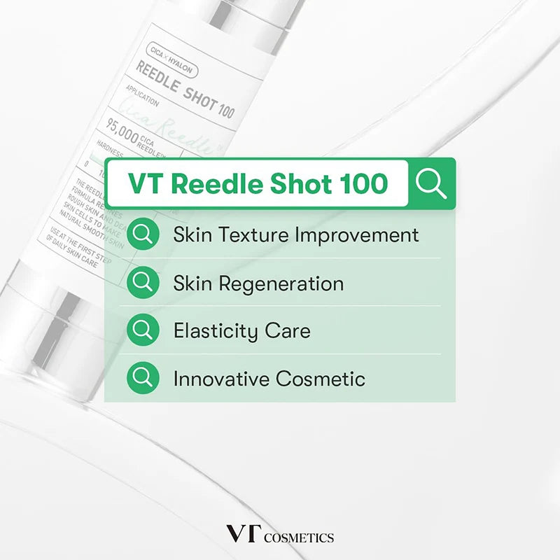 VT Cosmetics Reedle Shot 100 - mikronõeltega seerum igapäevaseks kasutamiseks 50ml