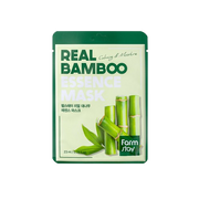 Farmstay Real Bamboo Essence Mask bambuse ekstraktiga kangasmask, 23ml
