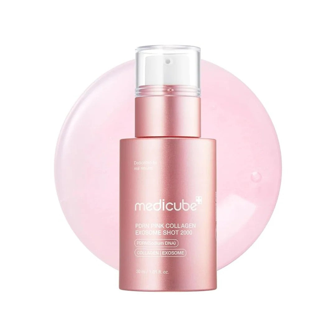 Medicube PDRN Pink Collagen Exosome Shot Serum 7500 – nahka uuendav seerum