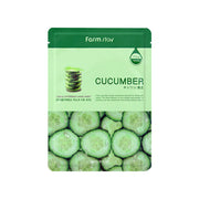 Farmstay Visible Difference Mask Sheet Cucumber niisutav ja värskendav kangasmask kurgiga, 23ml