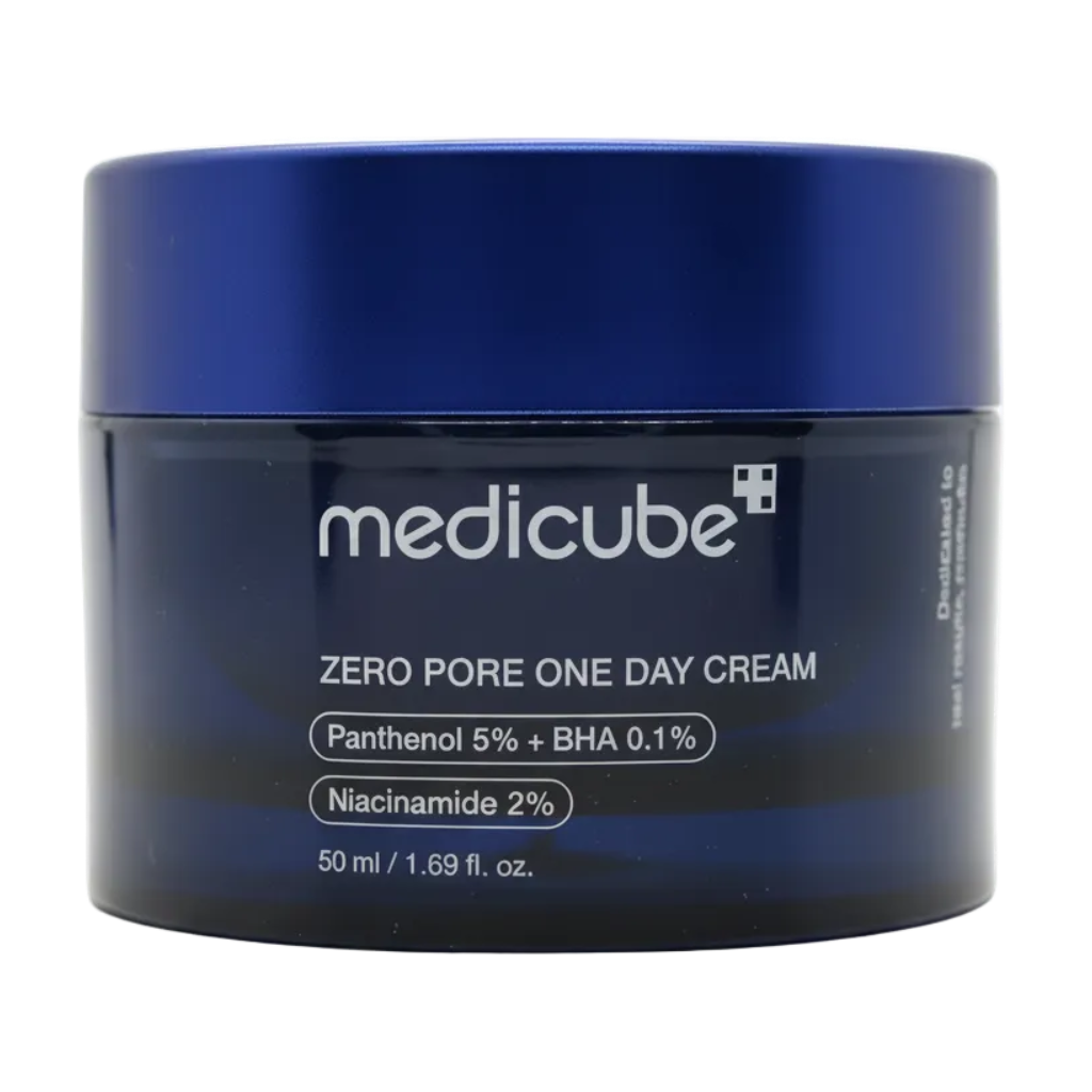 Zero Pore One Day Cream 50ml läbipaistev taust sinine purk