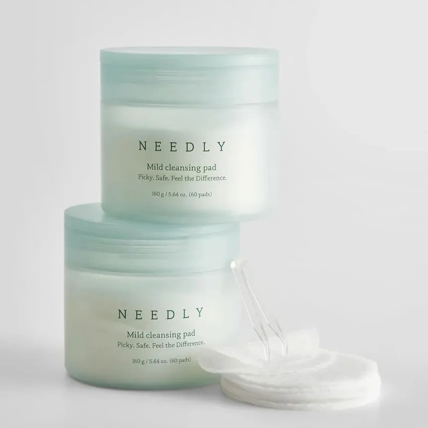 Needly Mild Cleansing Pad kaks purki ja padjakesed koos pintsettidega 