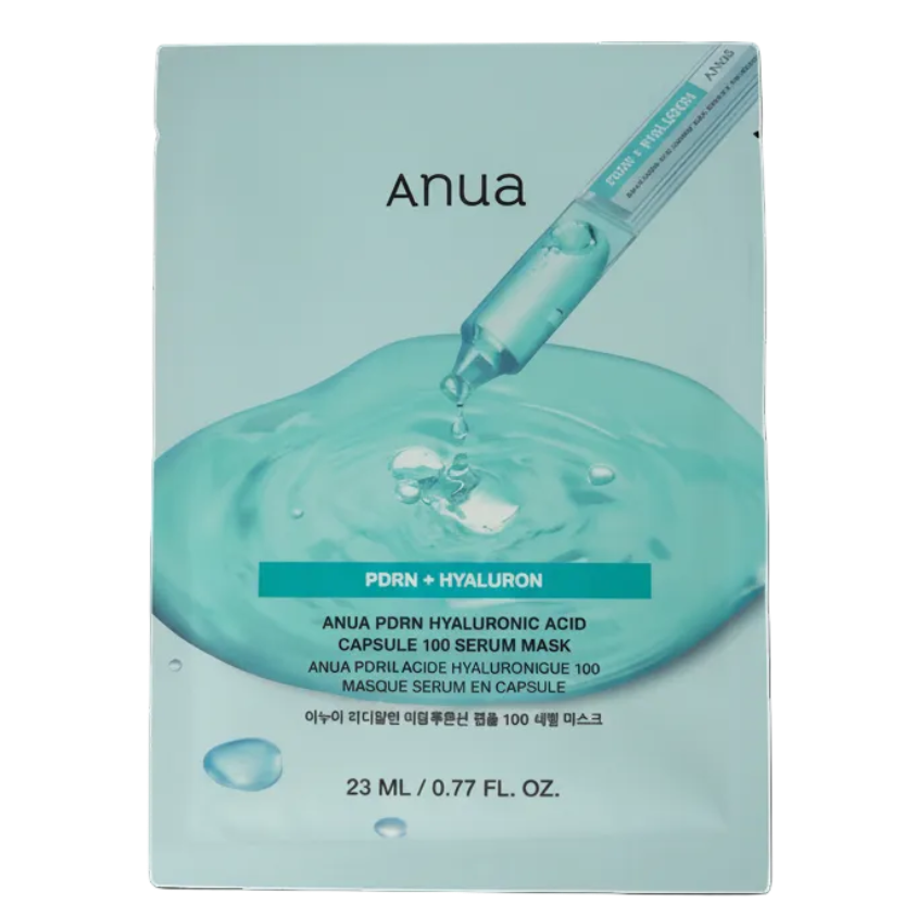 Anua Heartleaf 70 Soothing Collagen Mask niisutav kangasmask PDRN ja hüaluroonhappega  