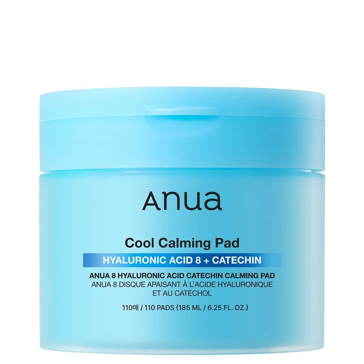 Anua 8 Hyaluronic Acid Catechin Calming Pad - jahutavad ja niisutavad näopadjad 110tk