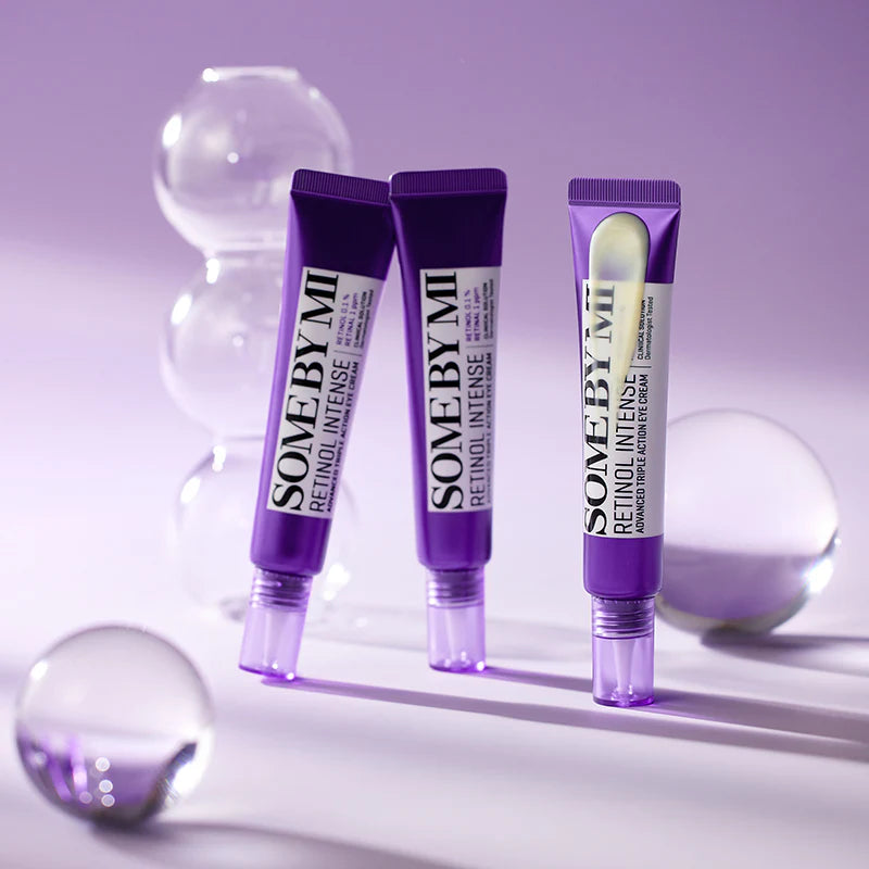 Some By Mi Retinol Intense Advanced Triple Action Eye Cream silmakreem retinooli ja retinaaliga, 30ml