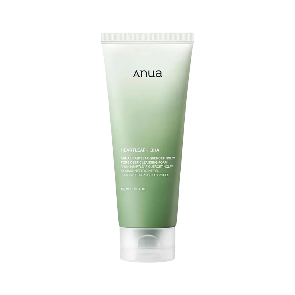 Anua Heartleaf Quercetinol Pore Deep Cleansing Foam - puhastusvaht 150ml