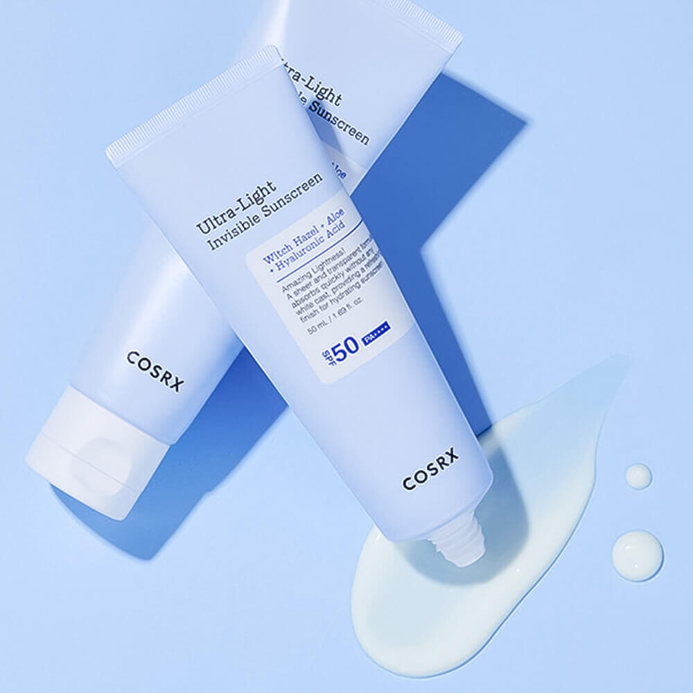Cosrx Ultra-Light Invisible Sunscreen SPF50 päikesekaitsekreem, 50ml