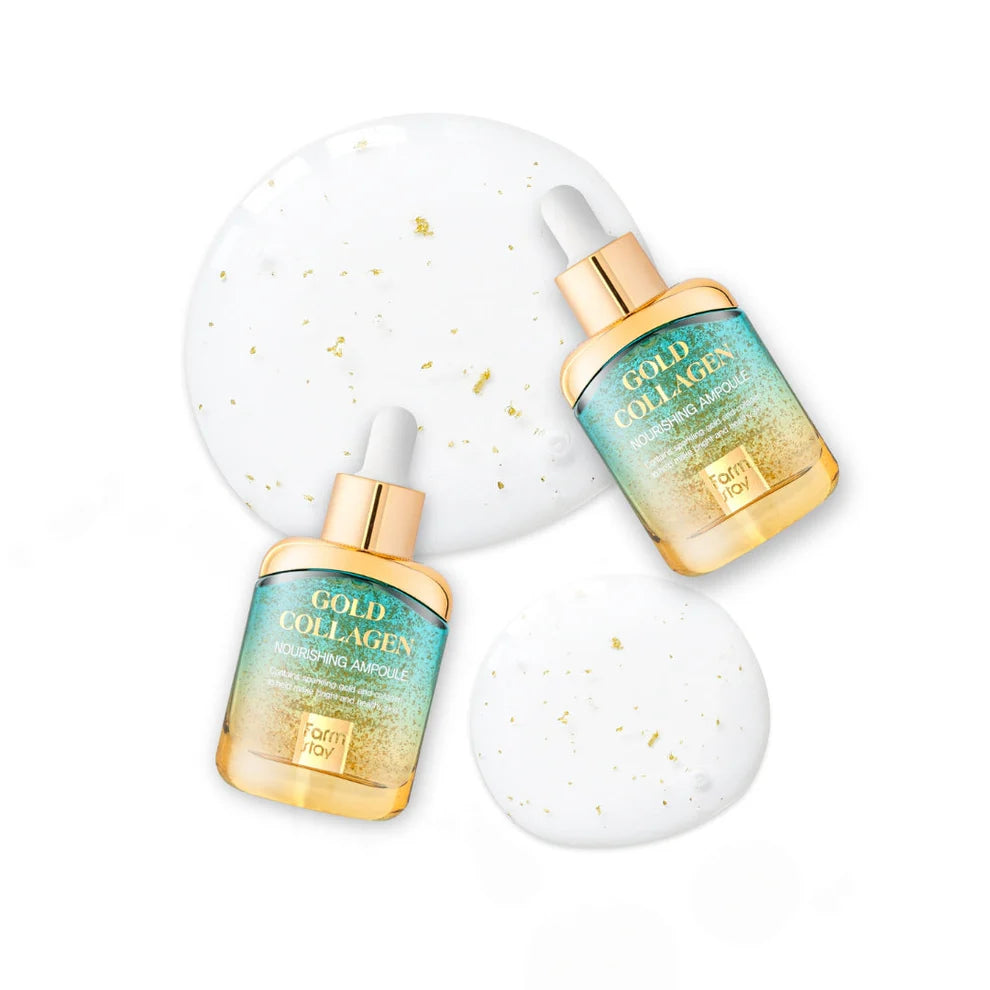 Farmstay Gold Collagen seerum ja selle koostisosad