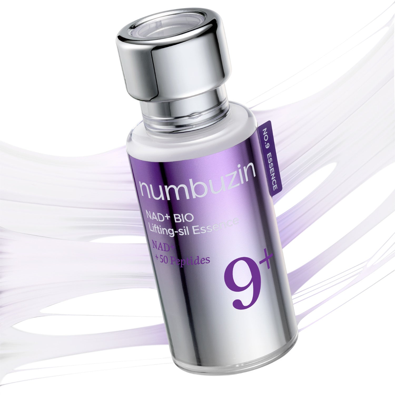 Numbuzin NAD+ BIO Lifting-sil Essence bottle on a white background