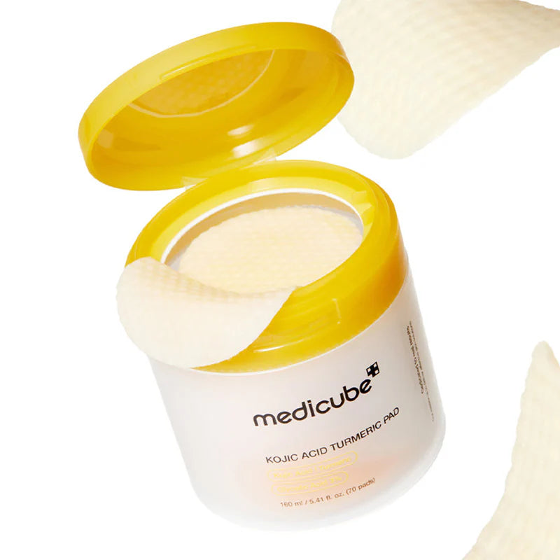 Medicube Kojic Acid Turmeric Toner Pad – toonikupadjad pigmendilaikudele 70tk