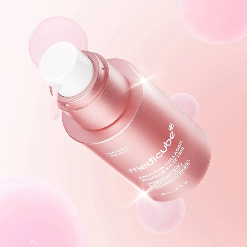 Medicube PDRN Pink Collagen Exosome Shot Serum 7500 – nahka uuendav seerum, 30ml