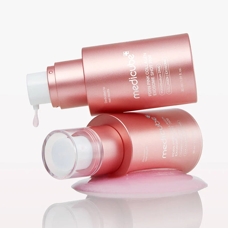 Medicube PDRN Pink Collagen Exosome Shot Serum 7500 – nahka uuendav seerum, 30ml