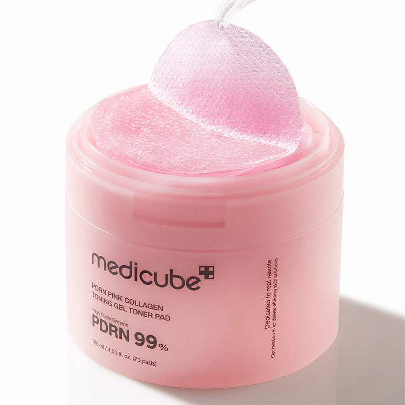 Medicube PDRN Pink Collagen toonikupatjade pakend