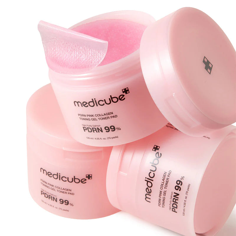 Medicube PDRN Pink Collagen toonikupatjade kliinilised testid