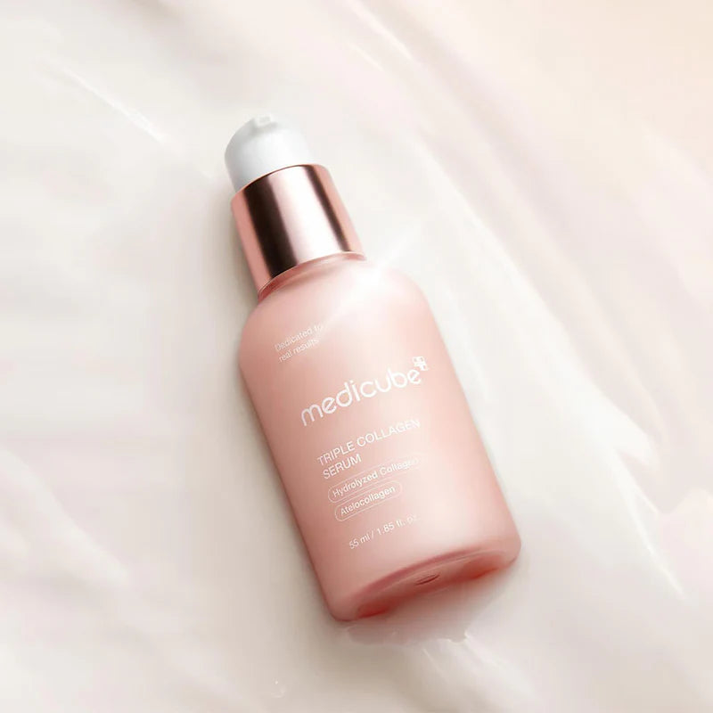 Medicube Triple Collagen seerumi vananemisvastane toime