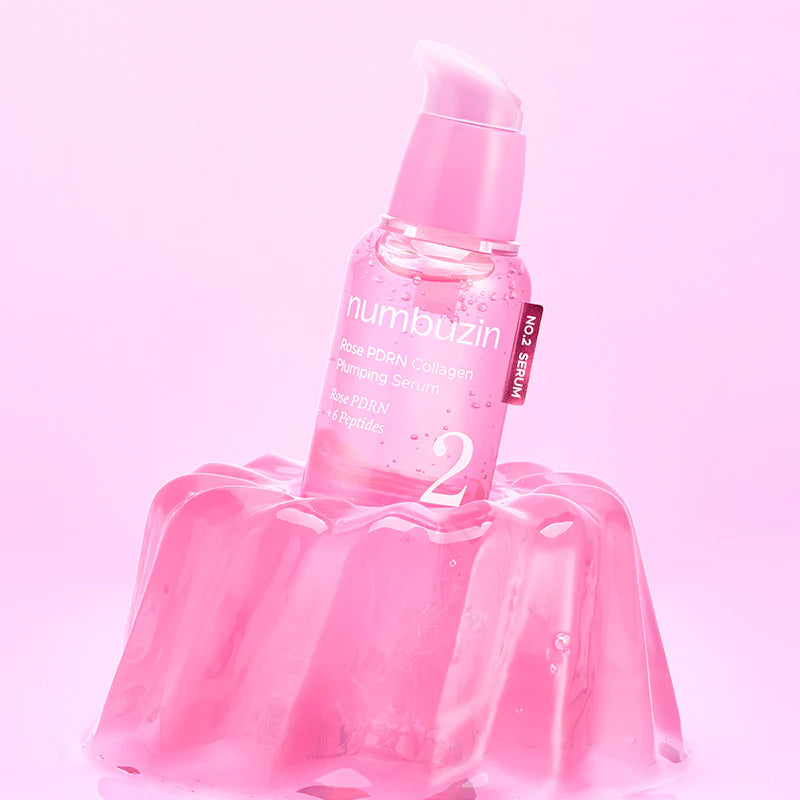 Numbuzin No. 2 Rose PDRN Collagen Plumping Serum, 30ml