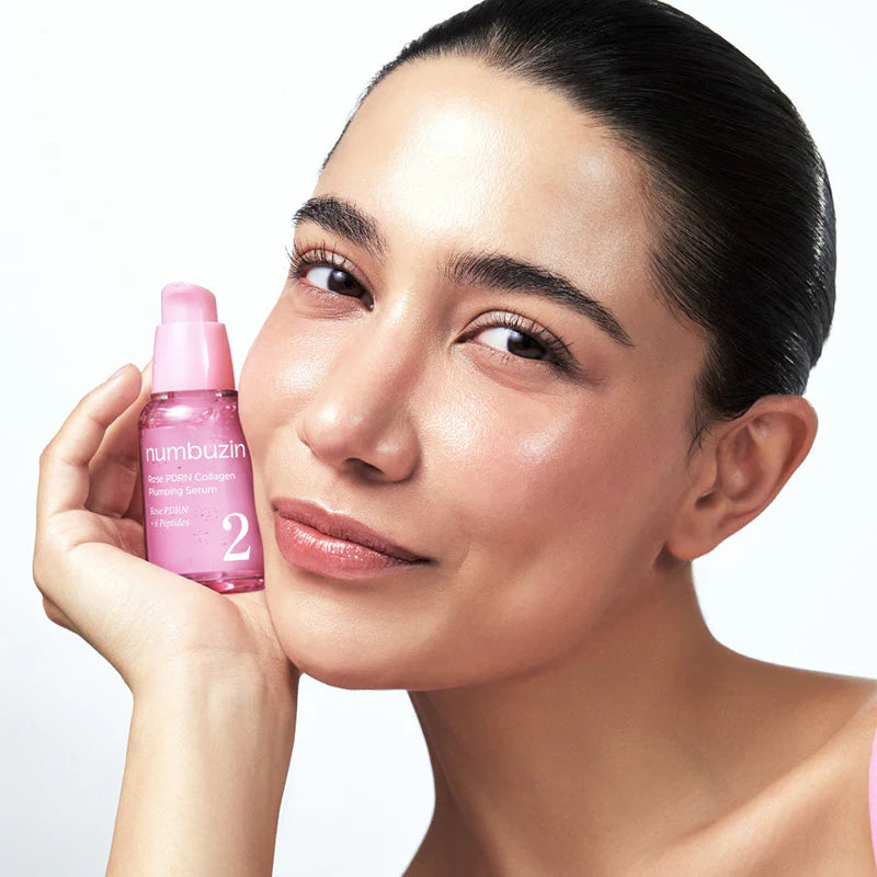 Numbuzin No. 2 Rose PDRN Collagen Plumping Serum, 30ml