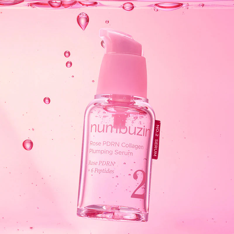Numbuzin No. 2 Rose PDRN Collagen Plumping Serum, 30ml