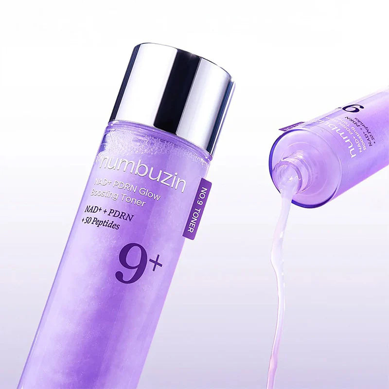 Numbuzin No. 9 NAD+ PDRN Glow Boosting Toner näovesi, 150ml
