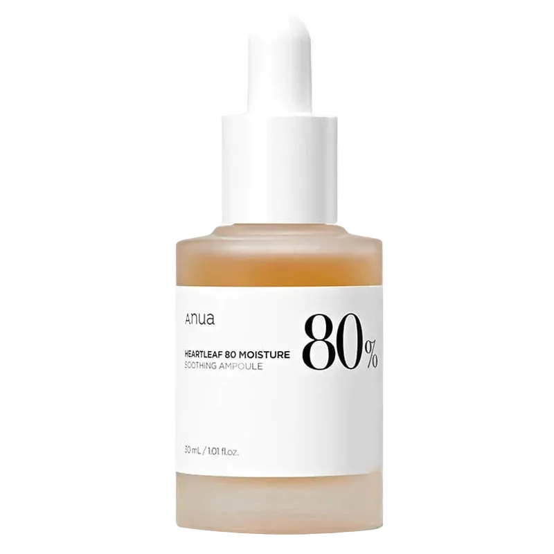 Anua Heartleaf 80% Moisture Ampoule - rahustava ja niisutava efektiga 30ml