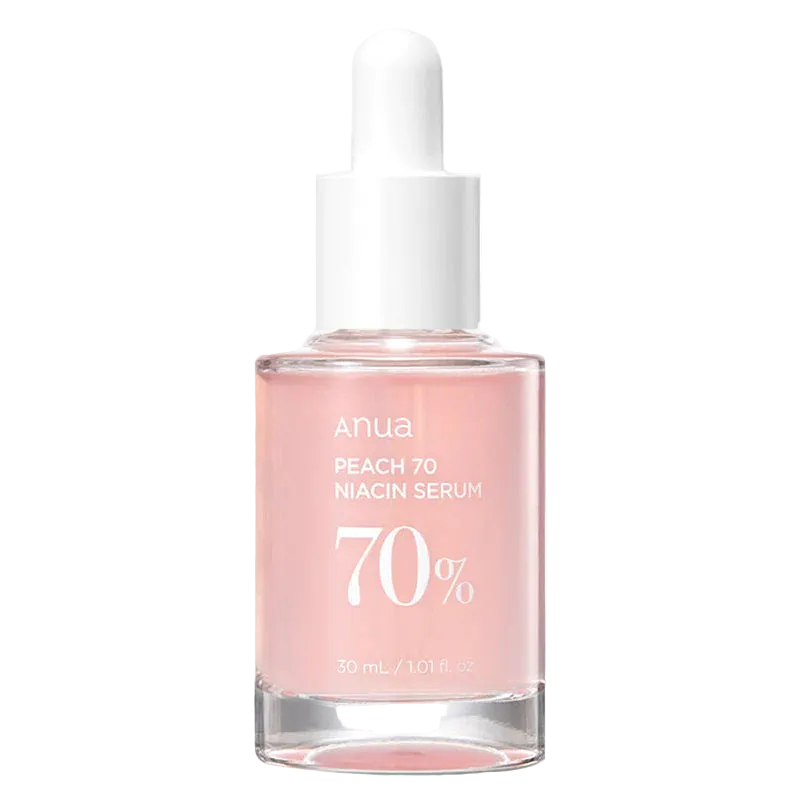 Anua Peach 70% Niacin Serum - näoseerum särava jume saavutamiseks 30ml