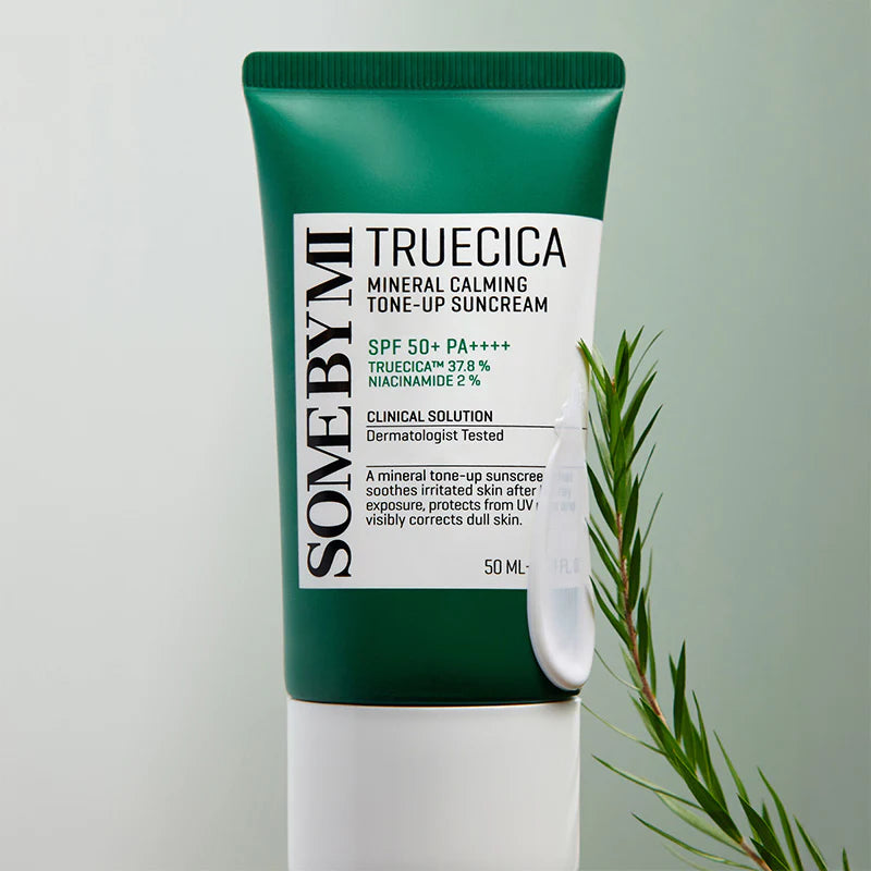 Some By Mi Truecica Mineral Calming Tone-Up Sunscreen SPF 50+ päikesekaitsekreem 50ml