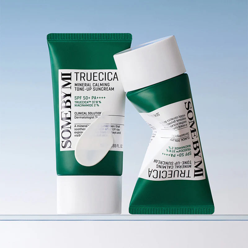 Some By Mi Truecica Mineral Calming Tone-Up Sunscreen SPF 50+ päikesekaitsekreem 50ml