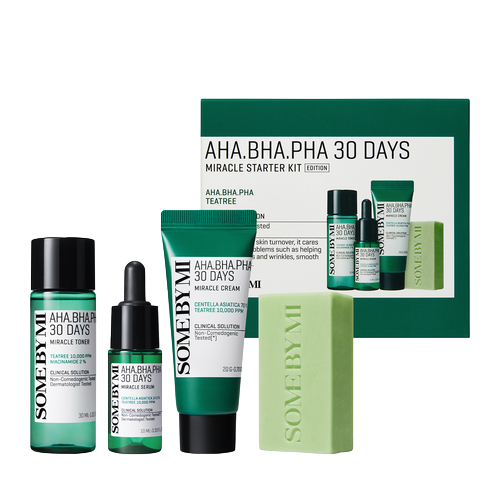 Some By Mi Aha Bha Pha 30 Days Miracle Starter Kit - 4-osaline stardikomplekt