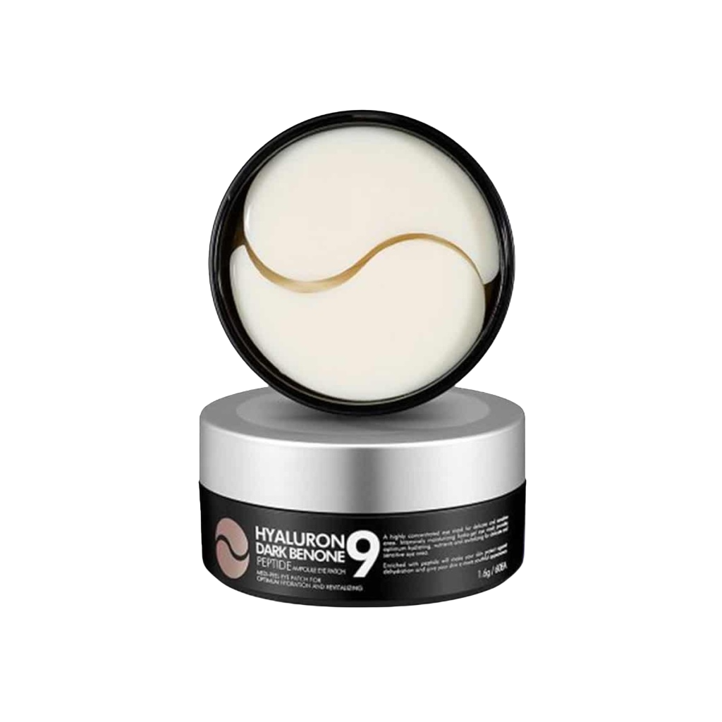 MEDIPEEL Hyaluron Dark Benone Peptide 9 Ampoule - hüdrogeelpadjakesed silmaaluste hoolduseks 60tk