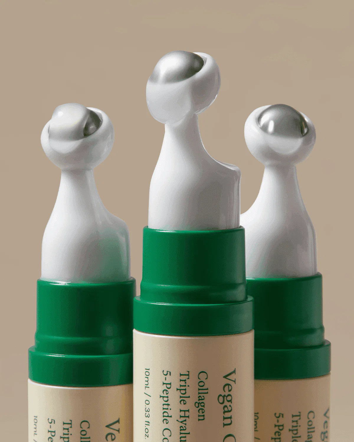 Axis-Y Vegan Collagen silmaseerumi tekstuur ja aplikaator