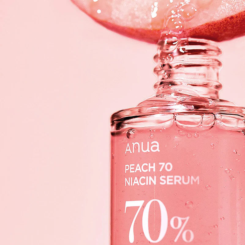 Anua Peach 70% Niacin Serum - näoseerum särava jume saavutamiseks 30ml