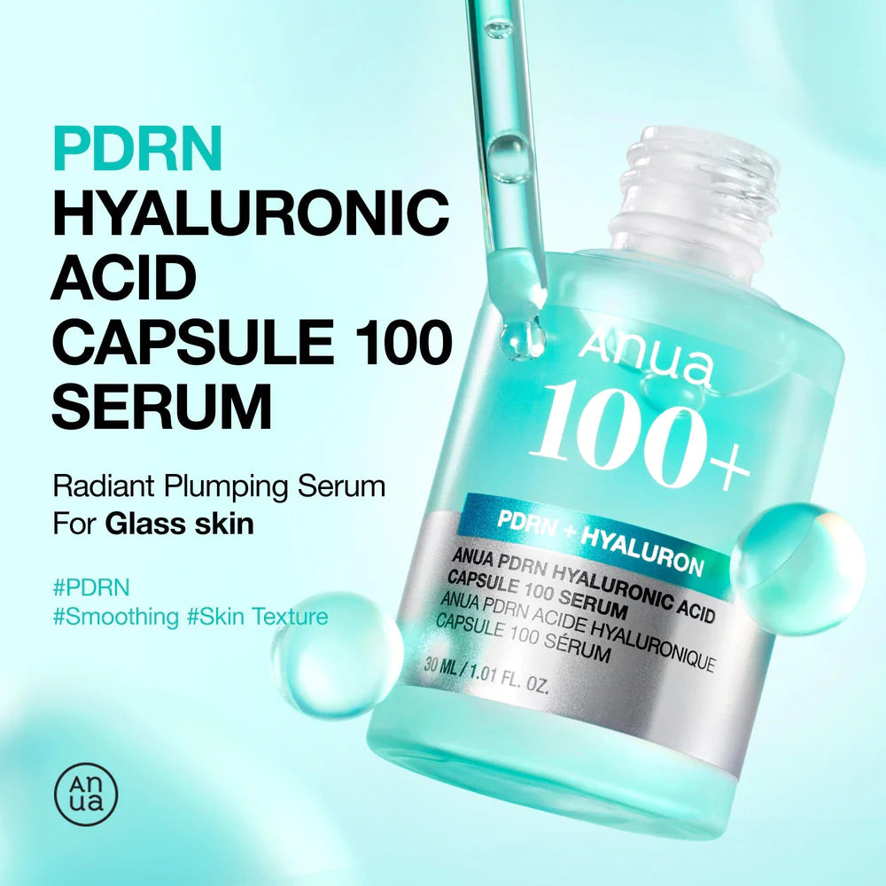 Anua PDRN seerumi niisutav efekt