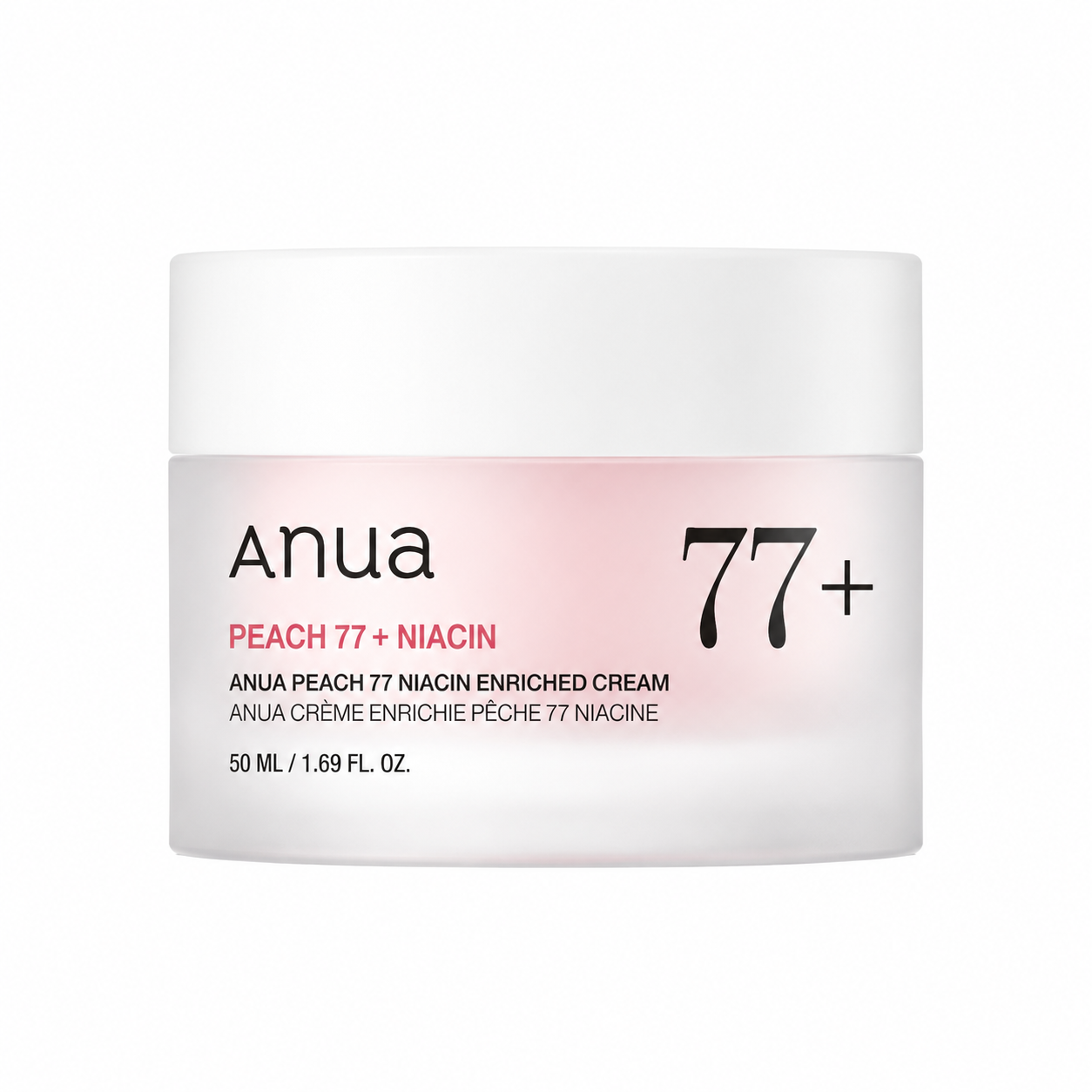 Anua Peach 77% Niacin Enriched Cream - niisutav ja kirgastav näokreem 50ml
