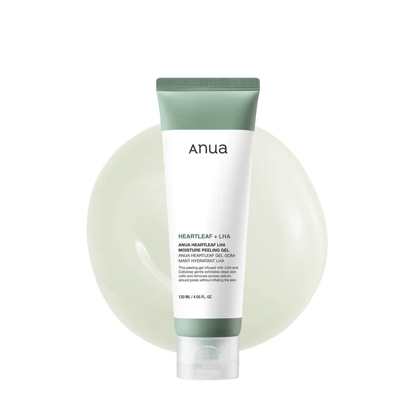 Anua Heartleaf LHA Moisture Peeling Gel - kooriv puhastusgeel 120ml
