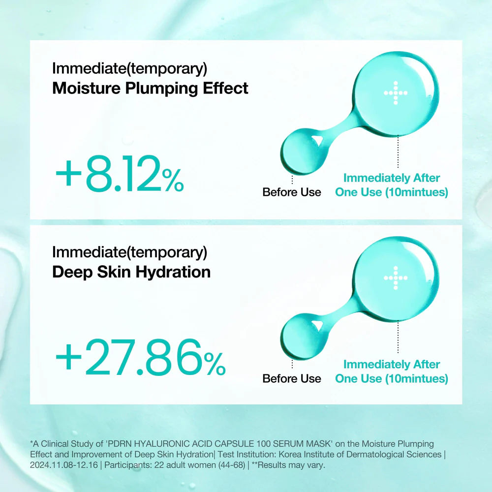 Anua PDRN ja hüaluroonhappe maski koostise detailid
