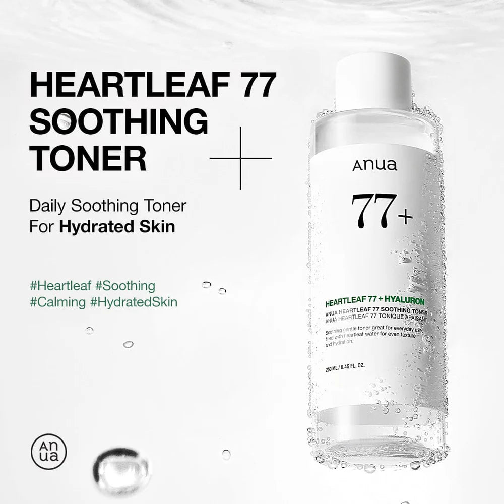 Anua Heartleaf 77% tooniku toime nahale