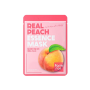Farmstay Real Peach Essence Mask kangasmask virsikuekstraktiga, 23ml