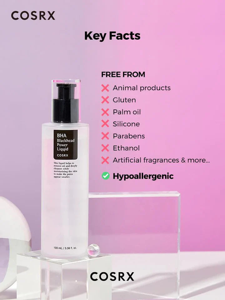Cosrx BHA Blackhead Power Liquid - kooriv toonik mustpeade vastu, 100ml