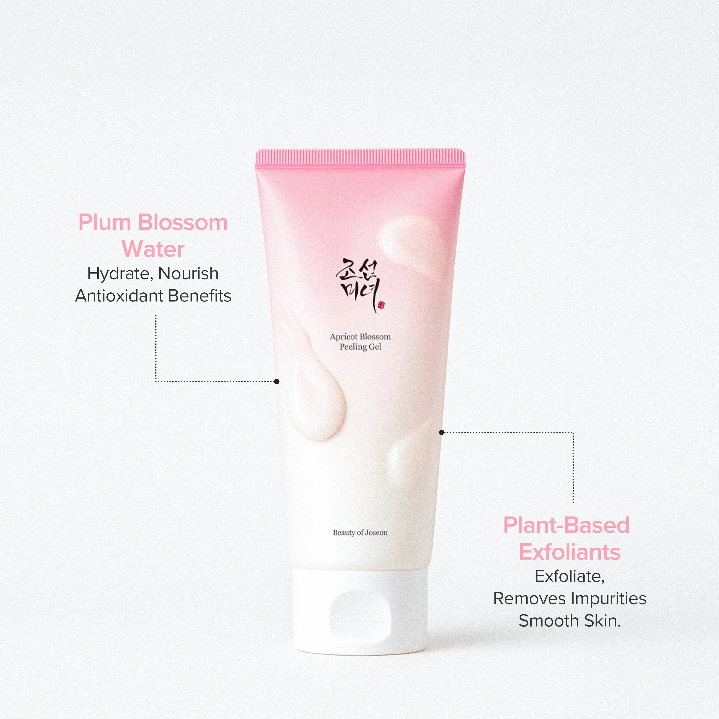 Beauty of Joseon Apricot Blossom Peeling Gel – kooriv geel ploomiõieveega