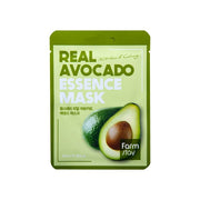 Farmstay Real Avocado Essence Mask niisutav kangasmask avokaadoga