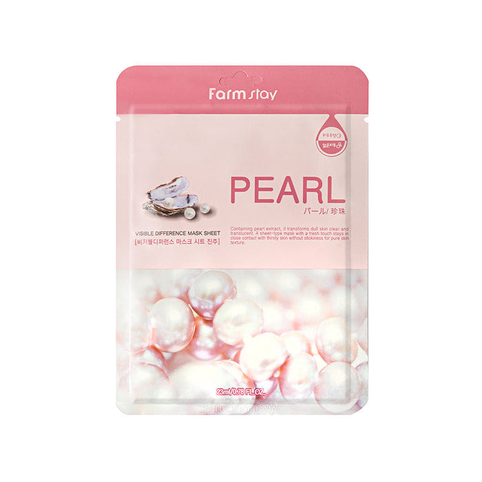 Farmstay Visible Difference Mask Sheet Pearl